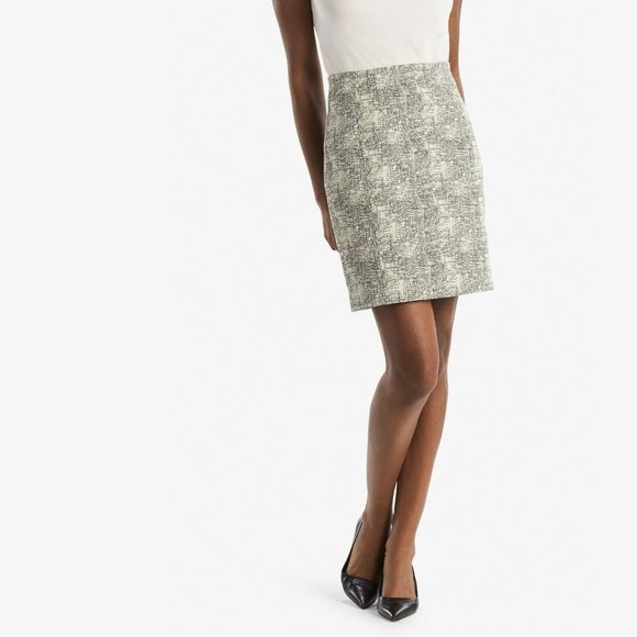 MM Lafleur Dresses & Skirts - M.M. LaFleur Crosby Skirt in Scribble Jacquard